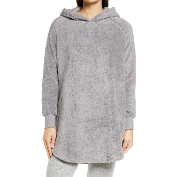 Bp Cozy Plush Tunic Pullover Hoodie 